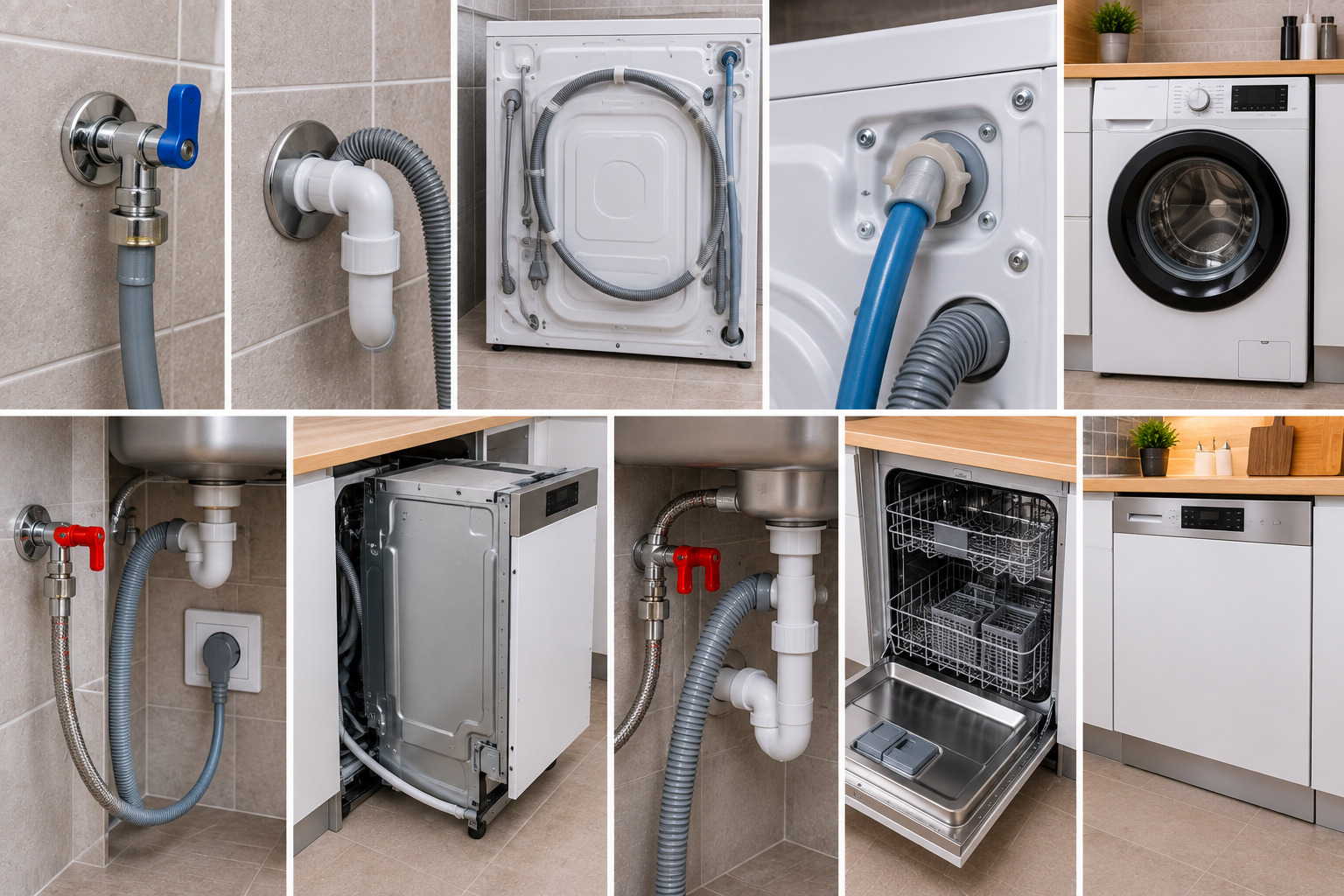 Instalare masina spalat rufe/vase