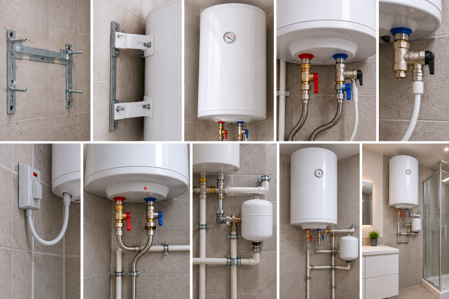 Montaj boiler